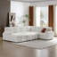 Canapé modulaire surdimensionné surdimensionné pour le rangement dans un salon de bureau, combinaison libre, canapé-lit en velours côtelé rembourré à siège profond et canapé-lit LEFT-1008300657
