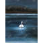 Beautiful swan - 36"x48" Framed canvas