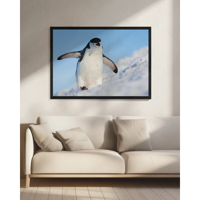 Art mural encadrant un cadre flottant