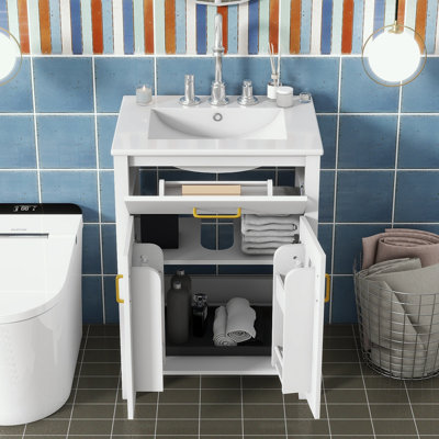 Nich Freestanding Bathroom Cabinet