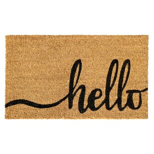 Hello, Bye Welcome Doormat Upside Down Doormat Welcome Mats Fun