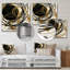 Art noir et or noir du Chaos V - Peinture abstraite, art mural-105997894-105997896-119355673