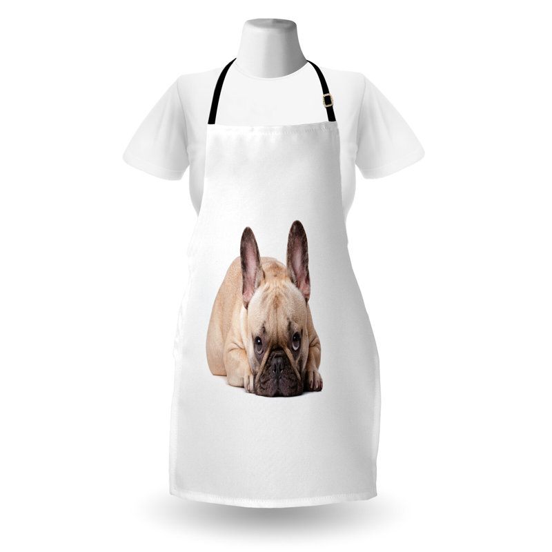 No Pattern Bib Apron