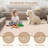 Scalloped Washable Rug Area Rugs for Living Room Modern Rugs Abstract Non-Slip Accent Carpet for Dining Room Home Office Bedroom-523035153-523035159