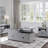 Dove Grey Storage End Table