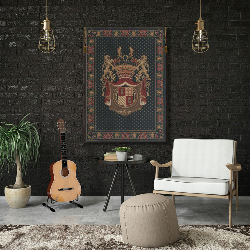 Loom Woven Cotton Blend Wall Hanging, 49" H x 33" W