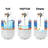 Flame King 30LB Empty Steel Propane Tank LP Cylinder, OPD Valve & Built-in Gauge for Grills & BBQs