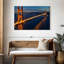 Lilie Golden Gate Bridge, San Francisco, après la tombée de la nuit-107692473