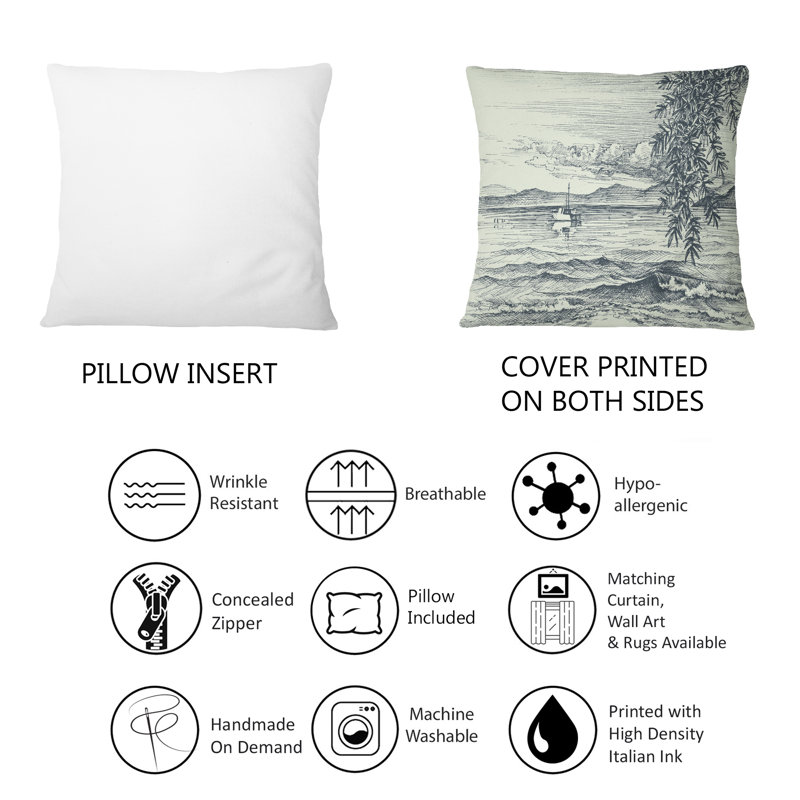 Coussin Monchrome Calm