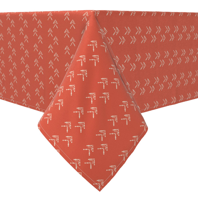 Bornestein Fabric Textile Products, Inc. Square Tablecloth, 100% Cotton, 60X60", Grunge Texture