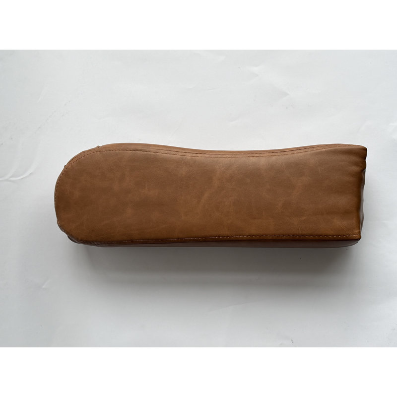 Fauteuil inclinable électrique à oreilles droite, Brun