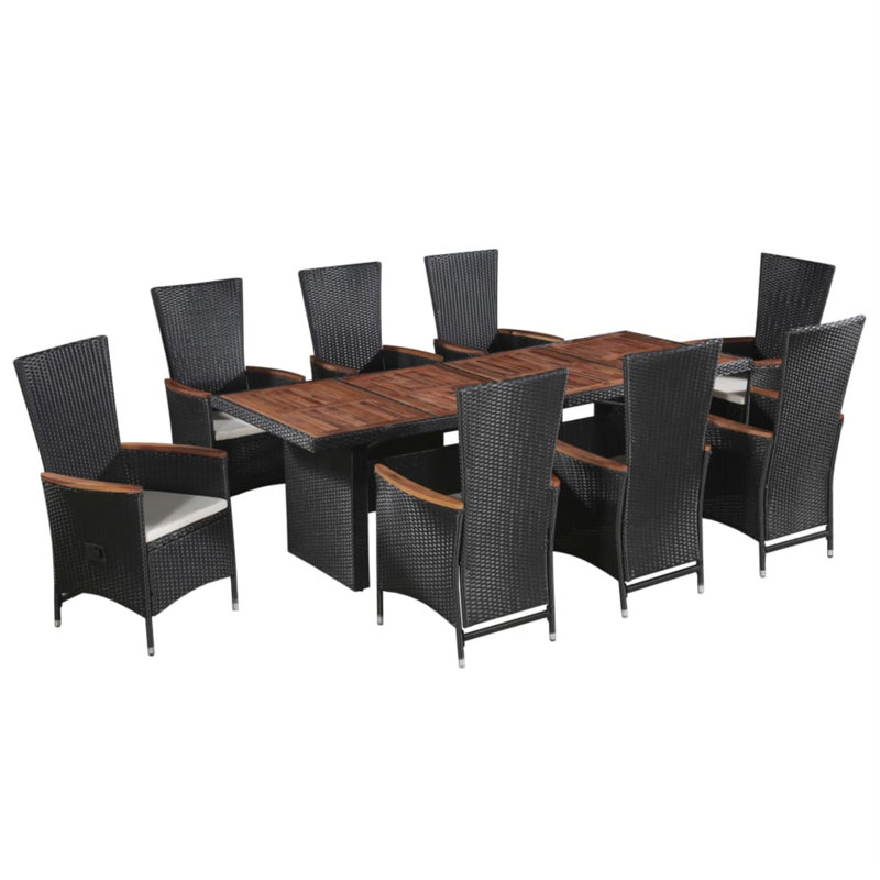 Ensemble repas 8 personnes avec coussins Richvale