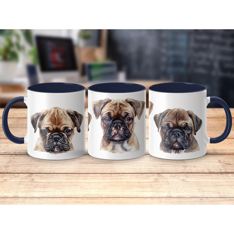 Ceramic Coffee Mug, Navy