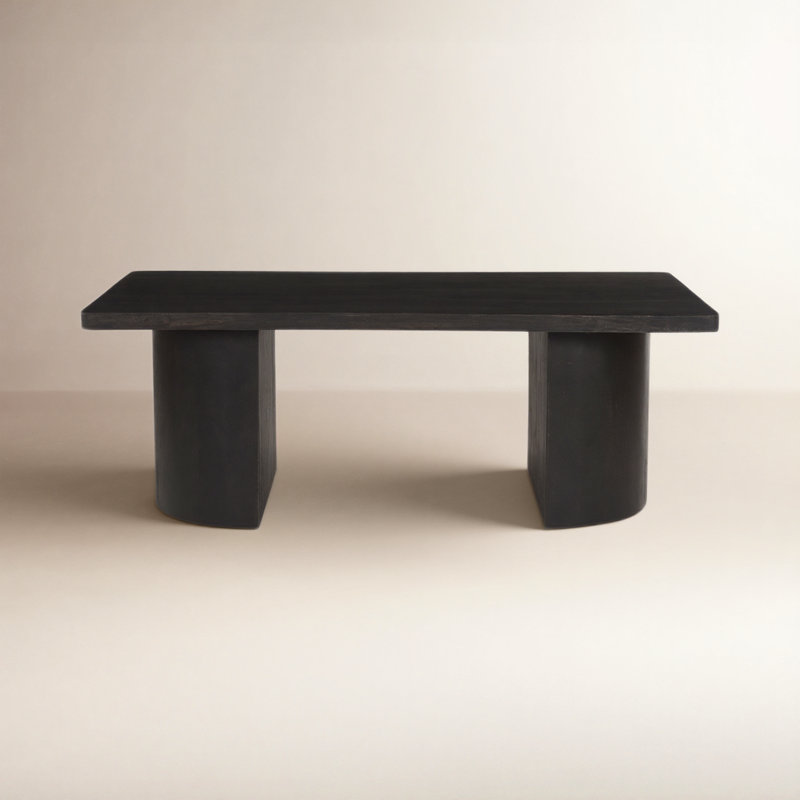 Moscow Solid Wood Coffee Table, Tan
