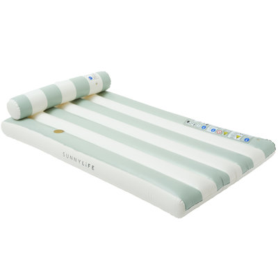Luxe Lilo: rayures vertes