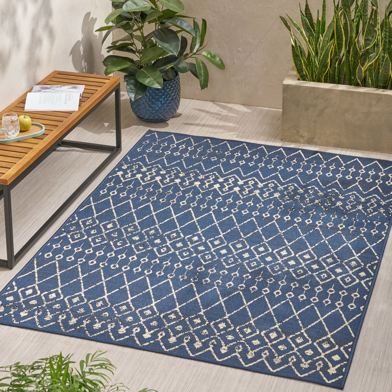 Machine Woven Oriental Area Rug