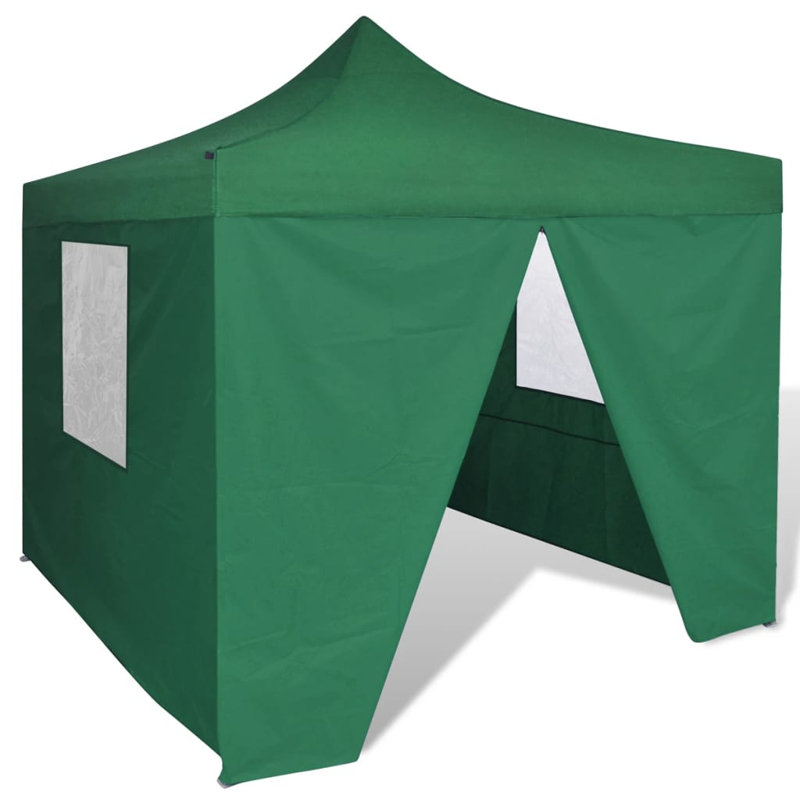 3m x 3.15m Pop Up Gazebo, 300cm x 300cm, Green