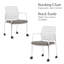 Chaise de salle d'attente empilable Naidus-363378718-363378719