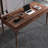 North American walnut desk with drawers