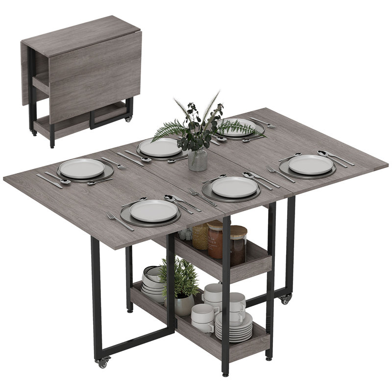 Dining Table, Grey/Black