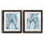 House Plant Jungle I - ensemble de 2 peintures encadrées-242145330-242147275