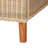 Bali & Pari Lanica Japandi Sun-Bleached Braided Rattan Queen Size Bed
