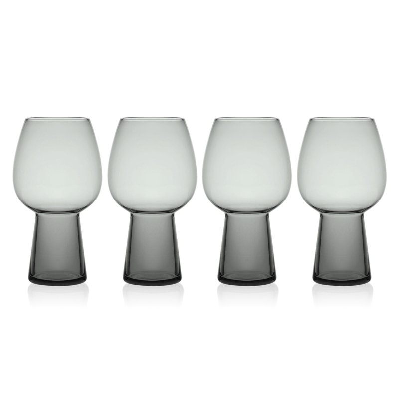 Phoebe 19 oz. Beer Goblets, Smoke