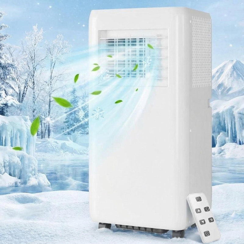 Climatiseur portatif 10 000 BTU, avec déshumidificateur, ventilateur et refroidissement