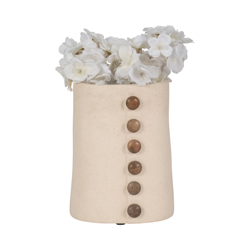 Kewarra Handmade Table Vase, 9" H x 7" W x 5" D