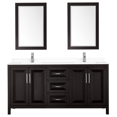 Daria 72'' W Double Vanity