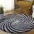 Novelty 201 80% Wool; 20% Cotton Spiral Rug-114659113
