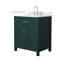 Meuble-lavabo simple autoportant 30 po avec plateau en quartz Beckett-108351787-108351790-108351786