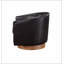 Fauteuil pivotant demi-tonneau Maisy