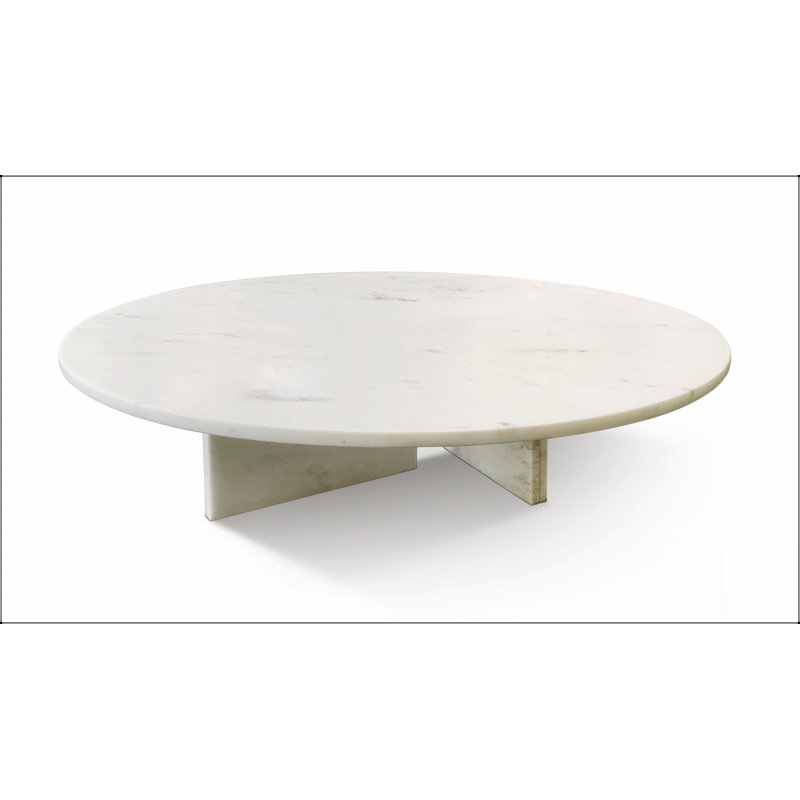 Table basse de salon en marbre naturel poli, table de salon, pierre véritable, 35,4 x 9,8 pouces, élégante et durable