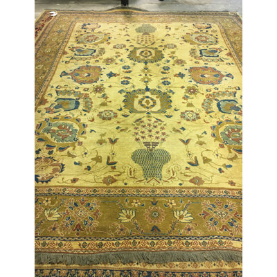 Lemon Saffron Oushak 8'8" x 11'