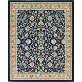 Zayandeh Blue Area Rug