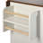 K&K 55.5" Farmhouse Kitchen Island With Drop Leaf-791954443