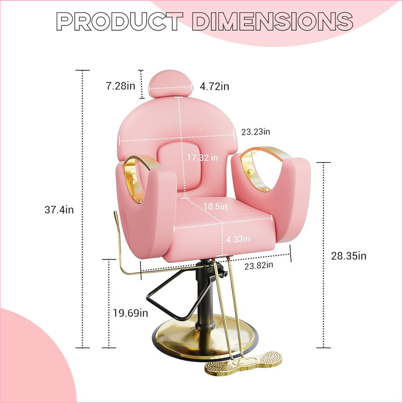 60.5cm Wide Swivel Ergonomic Recliner