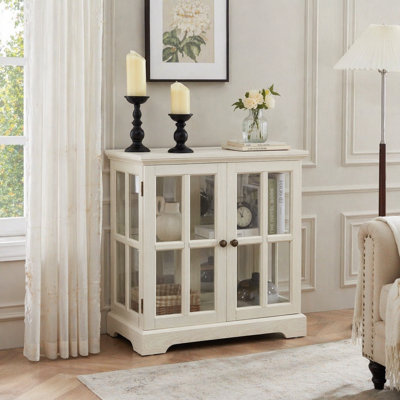Vitrine à DEL avec tablettes réglables et fermeture magnétique, design rétro pour mettre en valeur vos biens précieux