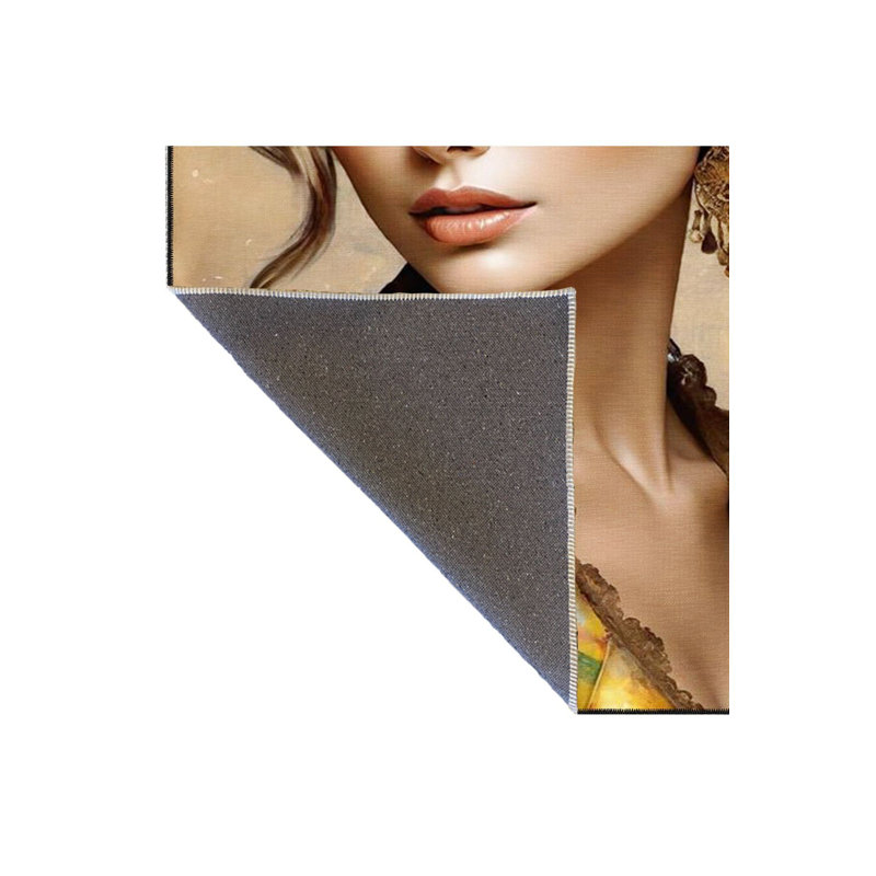 Tapis décoratif moderne lavable à la machine, Sous-tapis rectangulaire 3 pi 11 po x 5 pi 11 po i