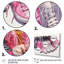 " Fashion Pink Sneakers Obsession IV " Mixed Media Print-14785851-14785828