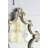 30" X 23.5" Artistic White Diamond Scrollwork Mirror