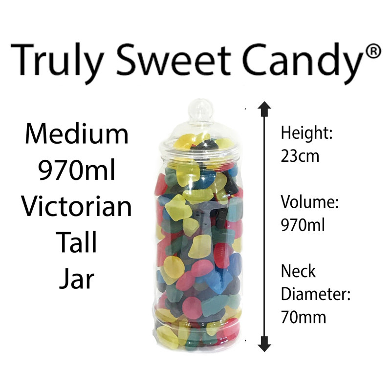 Jar - Set of 15, 19.50cm H x 8.90cm W x 8.90cm D
