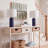 Henrietta Textured Ceramic Table Lamp Set-1650945669