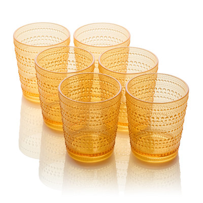 Santa Fe Set of 6 Acrylic DOF Glass