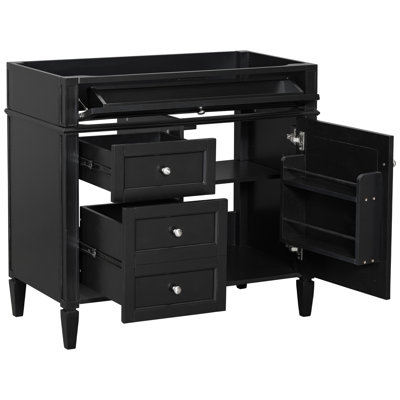 36'' Bathroom Vanity(Only Vanity Bases,Without Top Sink)