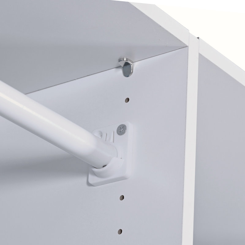 23.62'' Reach-In Set, White