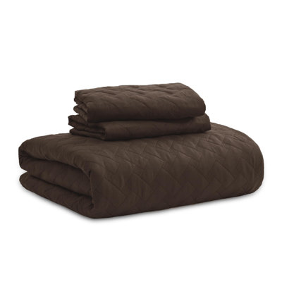 Best Seller Quilted Blanket - Textured Weave Pattern, Airy Lightweight Bed Covering