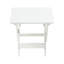 Table pliante Hips et 2 chaises rectangulaires pour l'extérieur