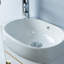 Ensemble de meuble-lavabo mural simple 17 po Detjon-1495260167